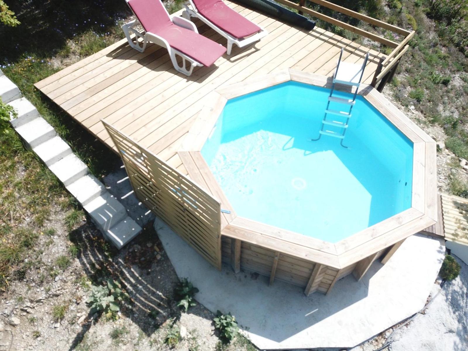 Chalet Sur Pilotis Avec Piscine Privee Lucéram Exterior foto